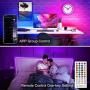 Bluetooth LED Strip Lights Music Sync App Control, 32.8FT/10M Flexible RGB LED Light Strips for Bedroom Room Decor with Remote Color Changing Neon Lights 300LEDs 5050 Tape Lights 12V Mood Lighting