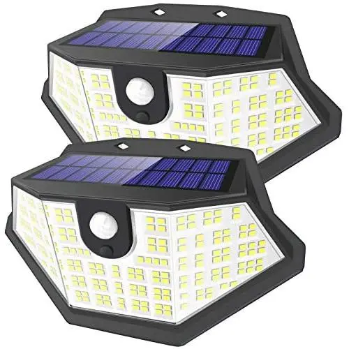 Solar Lights Outdoor Super Bright 194 LED, Solar Wireless Motion Sensor Lights Outdoor, IP65 Waterproof Wall Light, Easy Install Security Lights, for Front Door Garden Patio Pathway Yard(2 Pack) Solar Lights Outdoor Super Bright 194 LED, Solar Wireless Motion Sensor Lights Outdoor, IP65 Waterproof Wall Light, Easy Install Security Lights, for Front Door Garden Patio Pathway Yard(2 Pack)