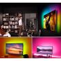 50FT Music LED Strip Lights,Sync to Music with 40 Key Remote Controller Flexible Strip Lights for Bedroom