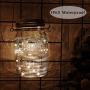 Solar String Lights Outdoor, 100-LED Waterproof Copper Wire Solar Powered String Lights, Decorative Fairy Lights for Outdoor/Indoor, Christmas, Patio, Garden, Wedding, Party (Warm White, 2 Pack)