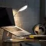 LED Desk Lamp with Touch Control Swing Arm Craft Reading Light Gold Dimmable Portable Task Lamp Eye-Care Adjustable Table Lamps for Living Room/Office/Bedrooms/Kids/Nightstand/Study, Gift Idea