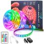LED Strip Lights, Wifi Wireless Smart Light Strip Works with Alexa Googl LED Strip Light APP Control with Remote, Music Sync Tape Lights,LED Lights Rope Lights for Bedroom, TV, Kitchen, Bar Decoration