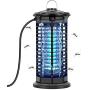 Dr. Zapper Bug Zapper, Electric Mosquito Killer, Insect Killer for Flies, Mosquitoes & Other Flying Pests, Wide Coverage for Home, Office, Garden.