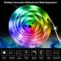 LED Strip Lights, 52FT RGB LED Light Strips, 16 Million Colors Changing with Phone APP Control, LED Lights for Bedroom, Kitchen, Party, DIY Decoration