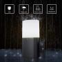 LMP Outdoor Light Outside Light LED Bulbs Included Triangular Lights, Waterproof and Dust Resistant, Finishing with Aluminum Plus PC Panels, Wall Light for Entry, Garage, Garden, Porch, Yard