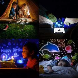 Night Light Projector for Kids - Star Light Projector for Bedroom, 7 Lighting Modes Mood Lights for Baby Boys Girls Teens Adults Children Room, with Remote Control and 8 Sets of Film