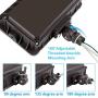 CINOTON 50W LED Flood Light Outdoor, IP65 Waterproof Led Flood Light with Knuckle Mount 6000 Lumen (400W Incandescent Equivalent) 5000K Daylight LED Flood Light for Yard Garden Garage DLC&ETL Listed