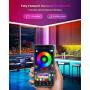 70 ft LED Lights with Remote, App Control Sound-Responsive Luces LED Strip Lights SMD 5050 RGB LED Strips LED Lights for Bedroom, Room Decor, Dorms, Night Light for Kids (2 x 35 ft APP+ Remote+ Mic)