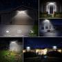 Solar Lights Outdoor, FURANDE Solar Motion Sensor Light Outdoor, 1500LM Super Bright LED Security Lights with Wide Angle Illumination, 6000K, IP65 Waterproof Solar Flood Light for Garage, Yard, Patio