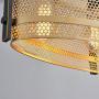 Saint Mossi 4-Light Industrial Chandelier Ceiling Light Fixture,Metal Hanging Pendant Light Fixture in Gold Finish, Modern Chandelier for Dining Room, Bedroom, Foyer, Kitchen