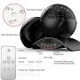 Star Projector Night Light for Kids - Baby Night Light Projector for Bedroom - with Timer Remote and Chargeable - Best Gift for Kids - Black