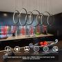 Modern Chandelier Circular LED Simple Pendant Ceiling Lighting for Dining Table