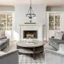 KSANA Glass Pendant Chandeliers for Dining Room, Kitchen Island, 12.5'' D