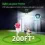 GSBLUNIE Solar Motion Sensor Lights Outdoor,70 LED Solar Security Lights Outdoor,Adjustable 3 Heads, IP65 Waterproof,800LM Flood Light for Yard,Garage,Garden,Patio(2 Pack)