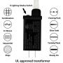 LiyuanQ Indoor Christmas String Lights 66ft 200 LED Christmas Tree Lights Plug in 8 Modes Waterproof Twinkle Fairy Lights with Memory UL Certified Power Supply for Christmas Indoor Decor (Warm White)