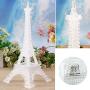 Eiffel Tower Nightlight Desk Bedroom Decoration LED Lamp Colorful Paris Fashion Style Acrylic 10 Inch Cake Topper Decoration Gift