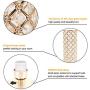 USB Gold Table Lamp with Charging Port, Accent Nightstand Lamp for Room Decor, USB Table Lamps for Nightstand, Beside Light for Bedroom, Living Room, Dresser, Dining Room(Gold)