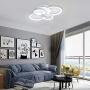 Ganeed Modern Ceiling Light,Metal Acrylic LED Flush Mount Ceiling Light Fixtures,36W LED Chandelier Light Fixture for Living Room Kitchen Bedroom Dinner Room,Cool White 6500K Ganeed Modern Ceiling Light,Metal Acrylic LED Flush Mount Ceiling Light Fixtures,36W LED Chandelier Light Fixture for Living Room Kitchen Bedroom Dinner Room,Cool White 6500K