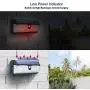 KOMINT Solar Motion Lights Outdoor, 258 LEDs Super Bright LED Solar Lights Outdoor IP65 Waterproof Outdoor Solar Lights for Garden Fence Patio Backyard Garage(2 Pack)