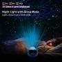 MirrorMoon Star Projector Galaxy Room Light Projector with Bluetooth Music Speaker, LED Nebula Cloud/Moving Ocean Wave Projector for Bedroom Ceiling/Game Rooms/Home Party, Electric