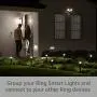 Ring Solar Pathlight -- Outdoor Motion-Sensor Security Light, Black (Ring Bridge required)