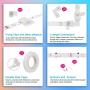 LED Strip Lights 50 ft, Colohas Ultra-Bright 5050 RGB Color Changing LED Light Strip, with Bluetooth APP Remove Control Music Sync, LED Strip Lights for Bedroom, Kitchen, Party, Home, Christmas Decor