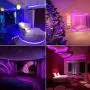 Smart LED Strip Lights 32.8 feet, Hedynshine 300pcs Chip Music RGB Strip Lights Color Change Strip Lights with Remote,Work with Alexa Google Home,Led Strip Lights WiFi