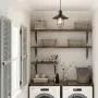 KSANA Industrial Pendant Lighting for Kitchen Island, Mini Cage Hanging Light Fixture for Dining & Living Room, Foyer Bedroom and Entryway