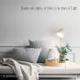 Rindasr Bedroom Wall lamp Bedside lamp Living Room Creative Simple Modern Nordic Reading rotatable with Switch Plug Open line (Color : White)