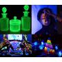LED Black Light, HouLight 6W LED Tube Black Light for Black Light Bulbs Replacement, Blacklight Poster, UV Art, Bedroom, Black Lights for Halloween and Blacklight Parties