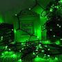MAOKOT Solar String Lights, 1Pack 72FT 200 LED Solar Powered String Lights, 8 Modes Waterproof Outdoor Solar Christmas Lights for Garden Party Wedding Yard Decor(Green)