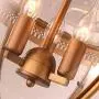 CXD Baroque Design Pendant lamp Chandelier - Farmhouse Orb Chandelier Lighting Flush Ceiling Light Fixture Pendant Lamp Dining Room