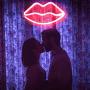 LED Strip Lights, A-1ux 3.28FT Shapeable Neon Signs LED Neon Light Strips Silicone Waterproof case, DIY Neon Art Decorative Lights Wall Decor for Bedroom/Wedding/Holiday/Party/Bar Decoration-(Red)