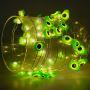 LED Wire Lights, LED String Lights, Battery Operated String Lights with 36 Avocado Shaped Warm LEDs for Party, Bedroom, Kitchen, Patio, Deck and more, 12 Feet Long