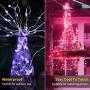 USB Led Fairy Lights Plug in 33 Feet 100 Led Waterproof Various Colors Changing Silver Wire Twinkle Lights with 4 Modes Remote Control String Lights for Wedding Christmas Bedroom 16 Colors