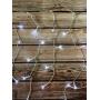 Joiedomi 224 LED Christmas Icicle Lights for Indoor & Outdoor Decorations, Christmas Events, Christmas Eve Night Decor, Christmas Tree, Eaves (Pure White)