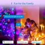 Smart Led Strip Lights, Smart RGBWW WiFi Strip, Compatible with Alexa, Google and SmartThings, for Home, Kitchen, Bedroom, Party, Christmas, Halloween (16.4FT)
