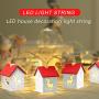 Christmas Lights, Christmas Tree Lights Outdoor LED Christmas Decorative Lights 13.1 Ft 32 LED Battery Operated Lights Fairy String Lights for Bedroom Room Christmas Party Decor