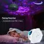 Star Night Light Projector for Bedroom, 3 in 1 Moon and Star Projector Light with 6 Lighting Show, Voice Control , Timer, UL Adapter, Galaxy blisslights Sky Lights for Kids, Adults and 200 sq.ft Room