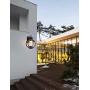 Industrial Outdoor Wall Lantern Modern Exterior Wall Mounted Light Fixtures Outdoor Wall Lamp Waterproof Metal House with Seed Glass for Porch Lighting Matte Black
