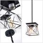 XIPUDA Farmhouse Pendant Light Fixture Kitchen Island Lighting Industrial Metal Ceiling Hanging Farmhouse Chandeliers for Dinning Room Living Room