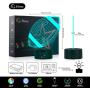Football 3D Lamp Optical Illusion Night Light, Elstey 7 Color Changing Touch Switch Acrylic Flat & ABS Base & USB Cable Decoration Lamps for Christmas Gift…
