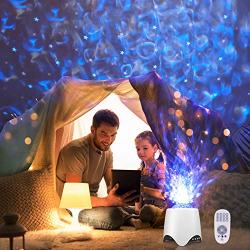 Star Projector Lights for Bedroom - Galaxy Nebula Globe Sky Night Light for Kids White Noise Ocean Wave Lava Lamps Starry Planetarium Room Decor Bedroom Ceiling Light Party Brithday Gift