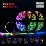 LED Strip Lights, FURANDE Smart 32.8ft RGB Led Light Strips 300 5050 LEDs Waterproof Rope Light with App and Remote Controller Sync to Music, Color Changing LED Strip Lights for Bedroom with Alexa