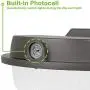 LED Barn Light 80W, 10400lm Dusk to Dawn Area Light with Photocell, IP65 Waterproof 5000K Daylight Outdoor Security Floodlight for Yard, Garden, Garage, Bronze, ETL Listed