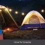 Brightech Ambience Pro - USB Battery Powered, Waterproof String Lights for Camping & Tents - Add Warm Ambience to Your Camp Site - Lightweight & Bright Enough to Cook - Shatterproof Bulbs