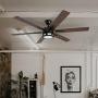 Honeywell 51036 Kaliza Modern Ceiling Fan with Remote Control, 56'', Espresso