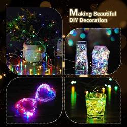 Siyoo Fairy Lights Plug in, 100 LED String Lights USB Powered 8 Modes with Remote Control Waterproof Lights for Indoor Outdoor Wedding Party Bedroom Patio Christmas Tree Garden (2 Pack, Multicolor)