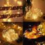 Solar Rope Lights Outdoor, 40ft 100 LED Solar Powered String Lights Waterproof & 8 Modes PVC Tube Copper Wire Fairy Lights for Halloween Garden Patios Decor