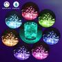 4-FQ Fairy Lights Led String Lights Plug in for Indoor Outdoor Twinkle Lights USB 32.8FT Hanging Curtain String Lights Color Changing Music Sync Bluetooth APP Phone Starry Lights Bedroom(32.8FT/10M)